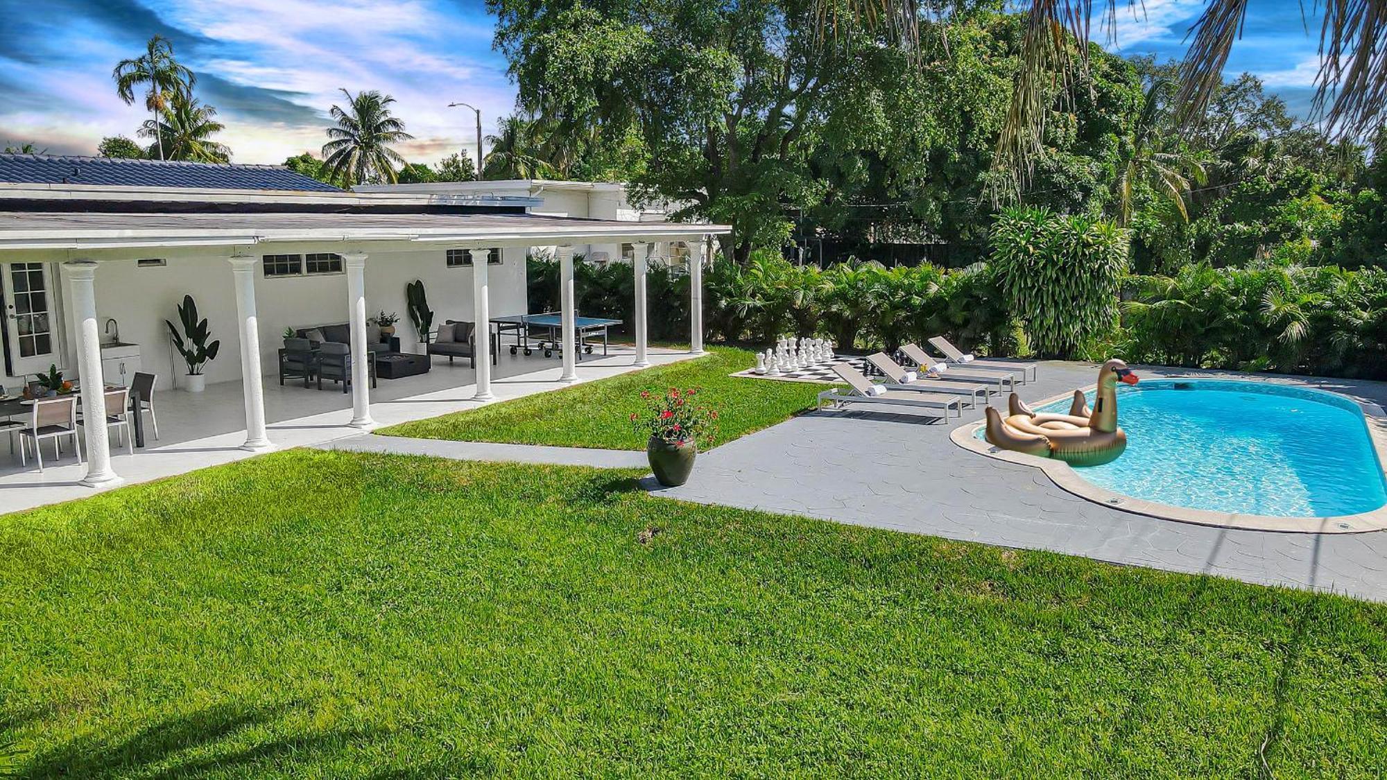 New Tropical Oasis Retreat In Miami Villa Kültér fotó